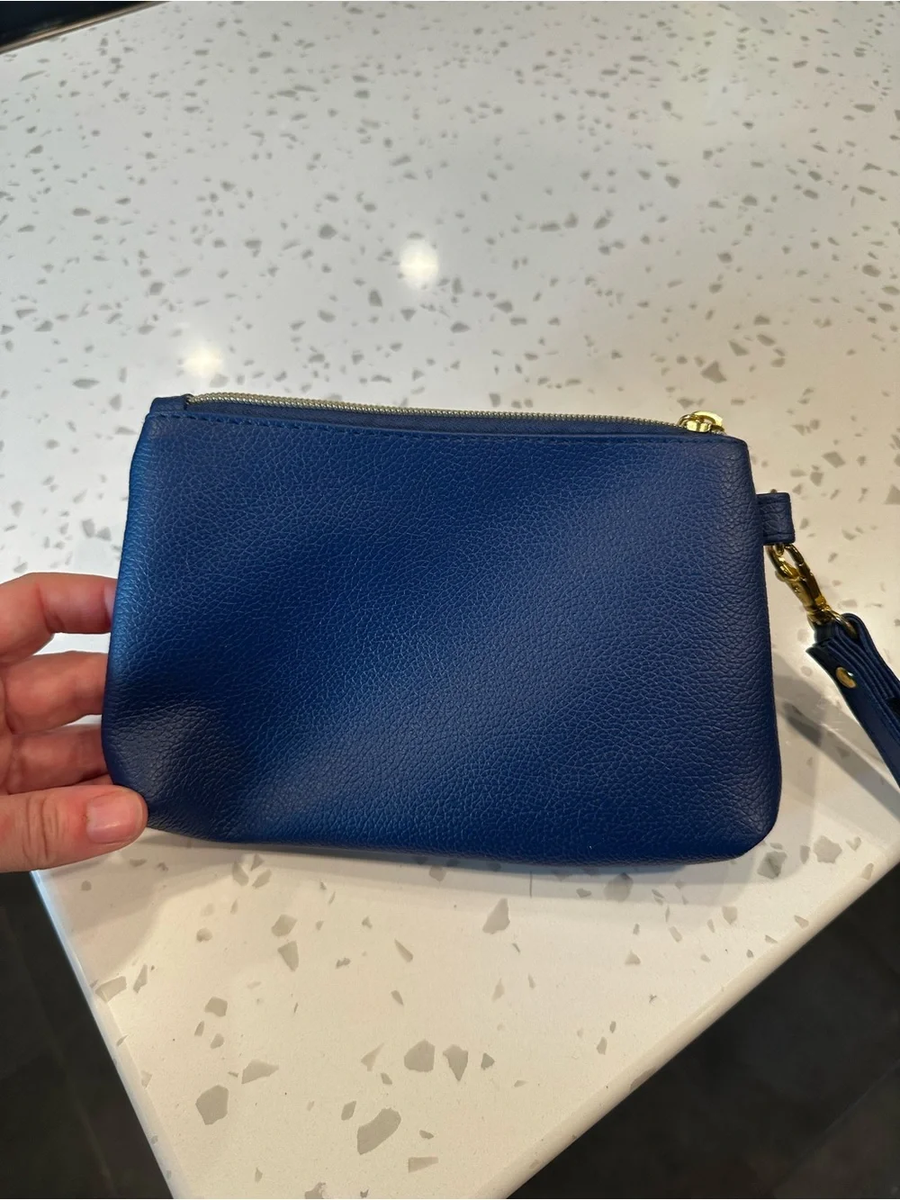 Milwaukee Brewers Navy Wristlet Pouch